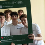 Unser Team in Mai­land: Vet­No­te AI beim inter­na­tio­na­len Fina­le von BCG business@school